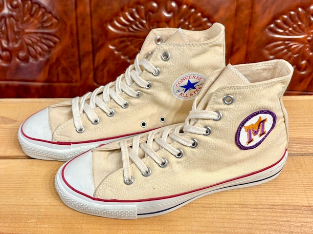 converse(コンバース) ALL STAR Minnesota(オールスター ミネソタ)Hi 生成り 7.5 26cm 90s USA 259