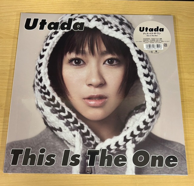 【生産限定盤】utada（宇多田ヒカル）「 ディス・イズ・ザ・ワン」アナログ盤（12インチ）