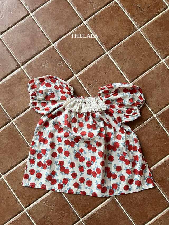 【取寄】thelala｜rose garden dress｜バラ園ワンピース｜XS-XL｜kids｜26 summer
