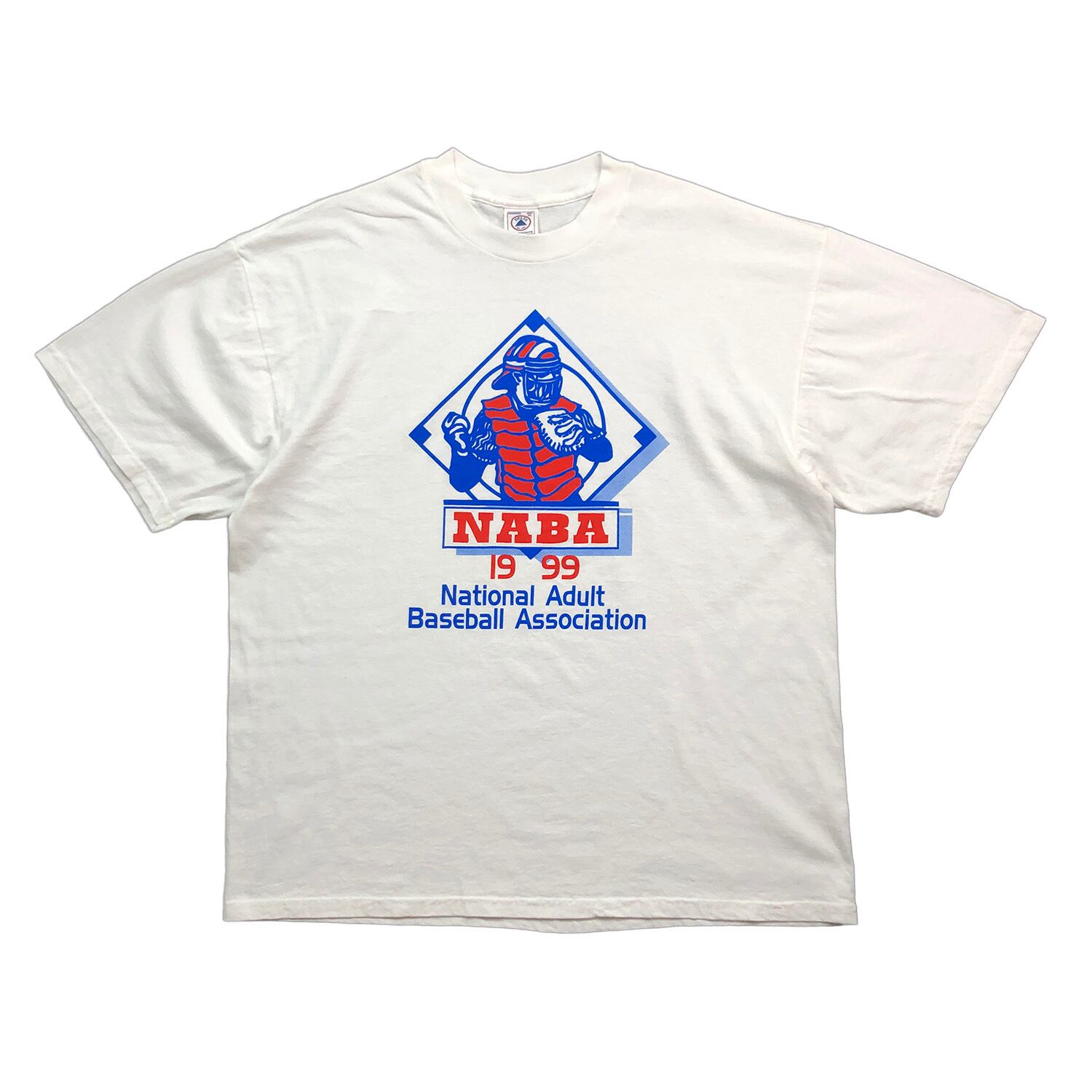 90S  ヴィンテージ NABA 1999年 野球 Tシャツ XL ホワイト