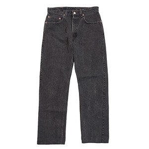 Levi's505 / Black Denim Pants W31
