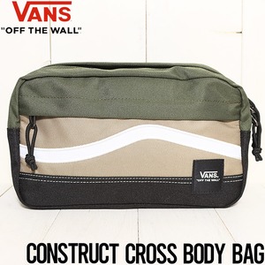 ボディバッグ ヒップバッグ ショルダーバッグ VANS ヴァンズ CONSTRUCT CROSS BODY BAG VN0A4RWYZ1U