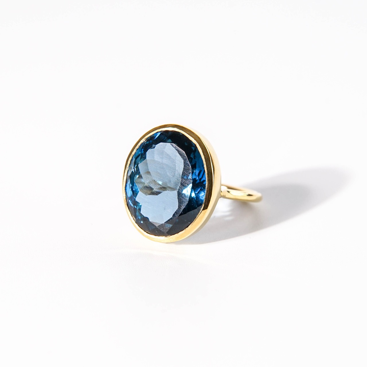 【14号】ロンドンブルートパーズ リング（グラン）