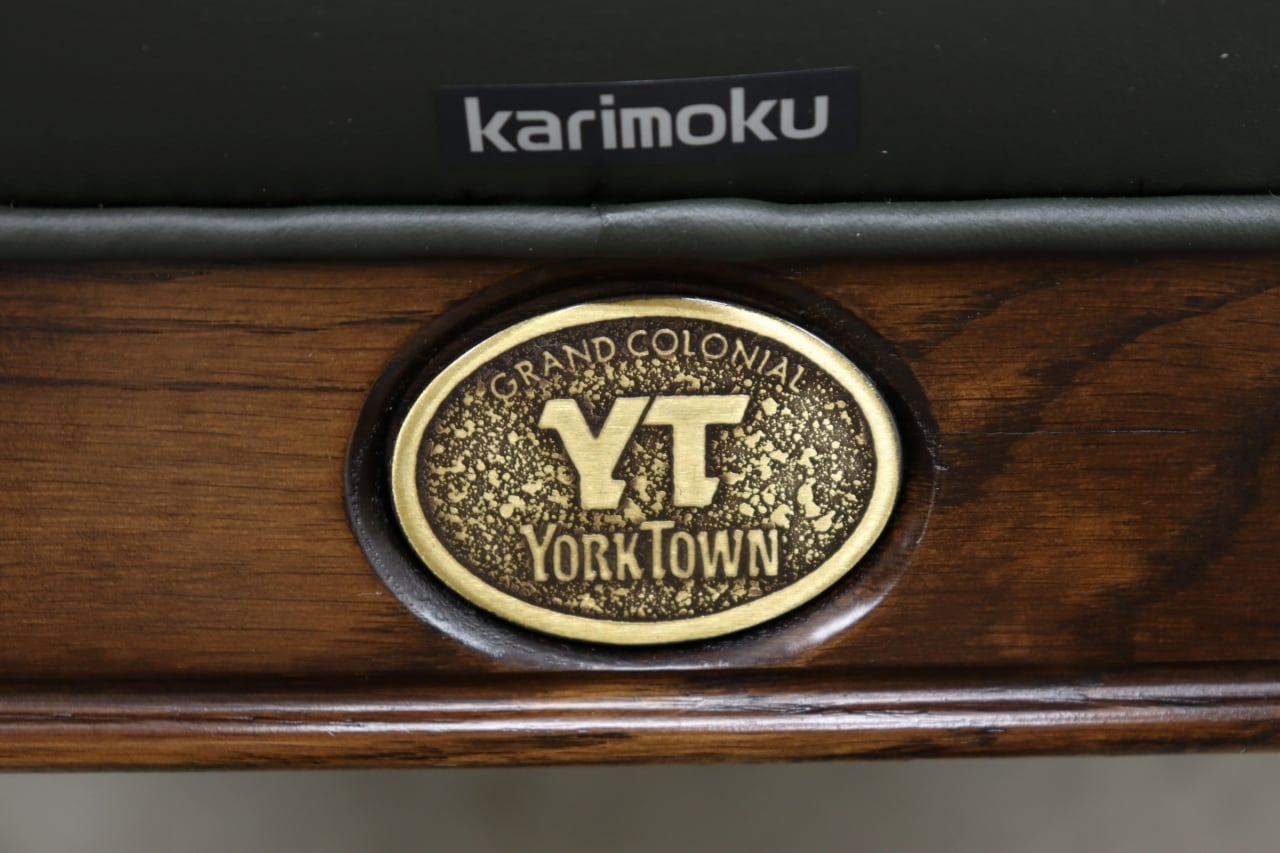 karimoku カリモク グランド コロニアル 総革 2P ソファ YorkTown