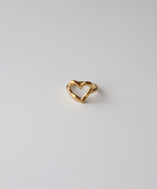 オープンハートリング（316L サージカルステンレス 金属アレルギー対応）