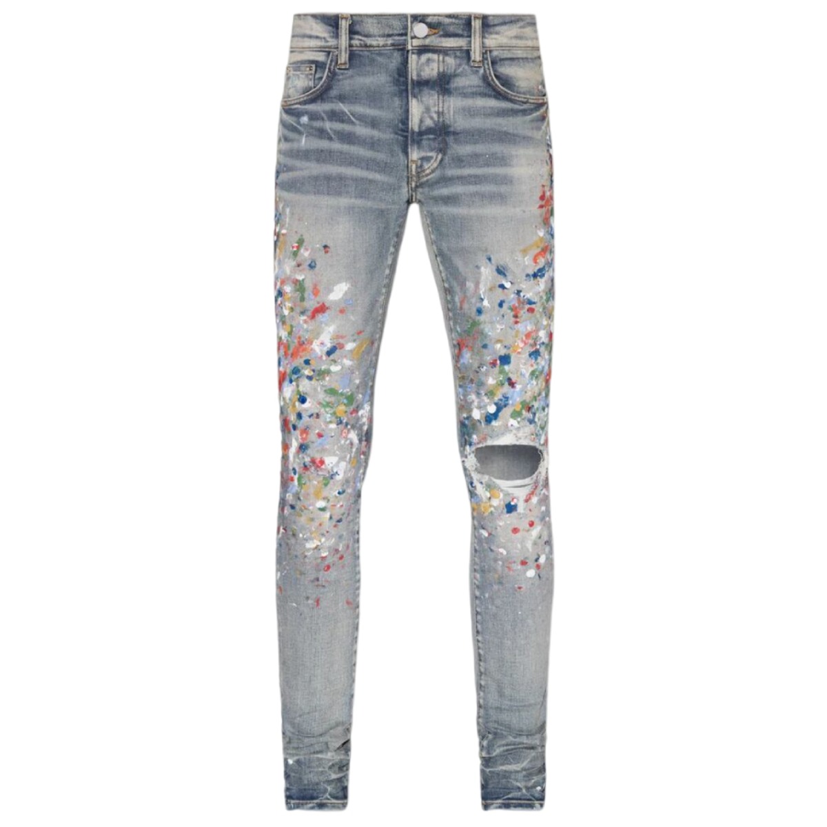 AMIRI マクアドガーゼリペアスリムジーンズ 31 AMIRI SKINNY PAINTER 