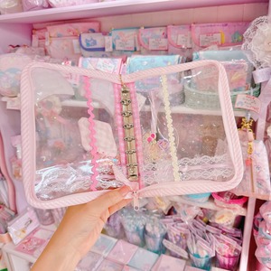 【K2】81-10ねこ耳A7シール帳（６穴）