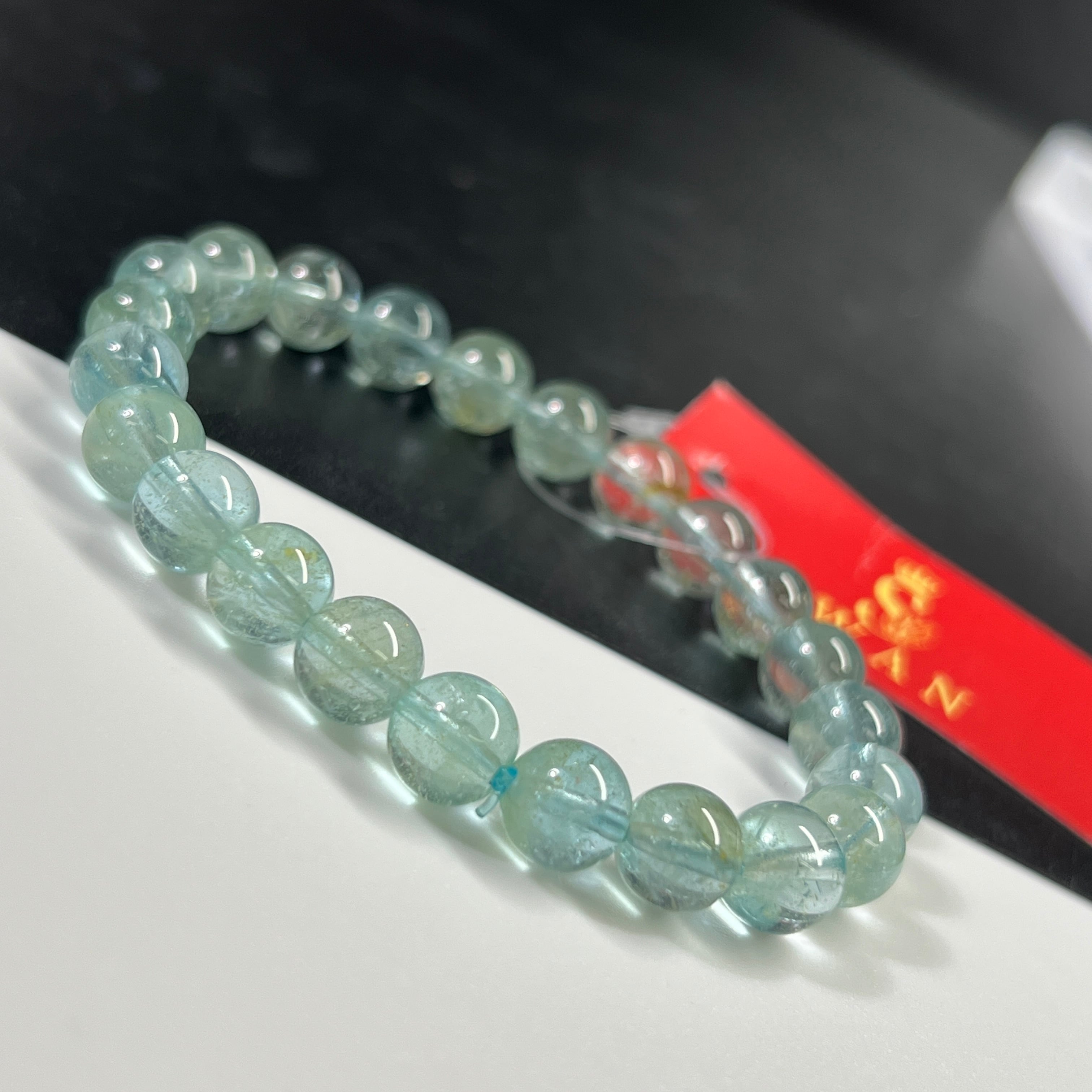 185. 稀少⭐️ブルーグリーントパーズ-8.1mm- | swan