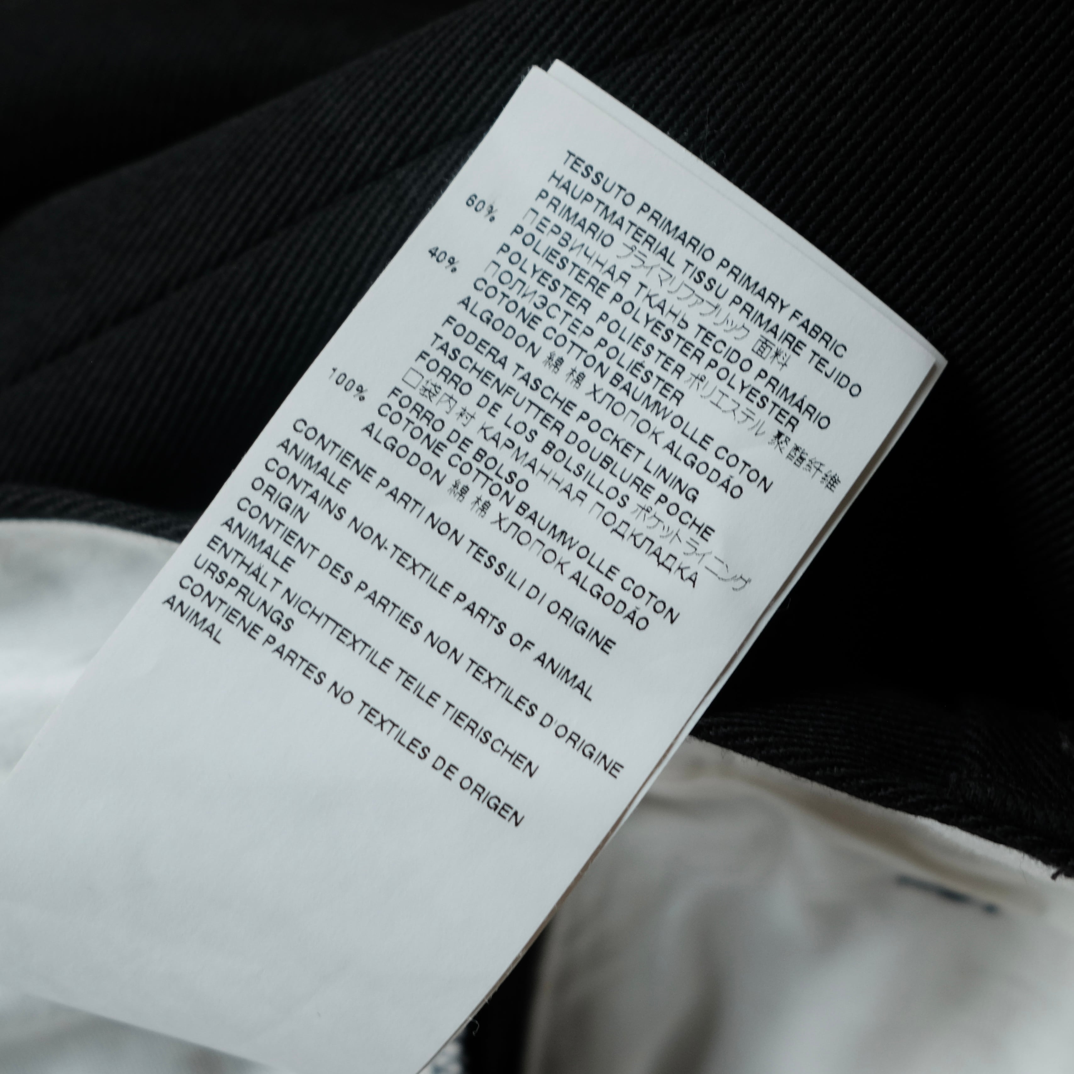 Maison Margiela 21AW COTTON/POLY SLACKS | safarionline