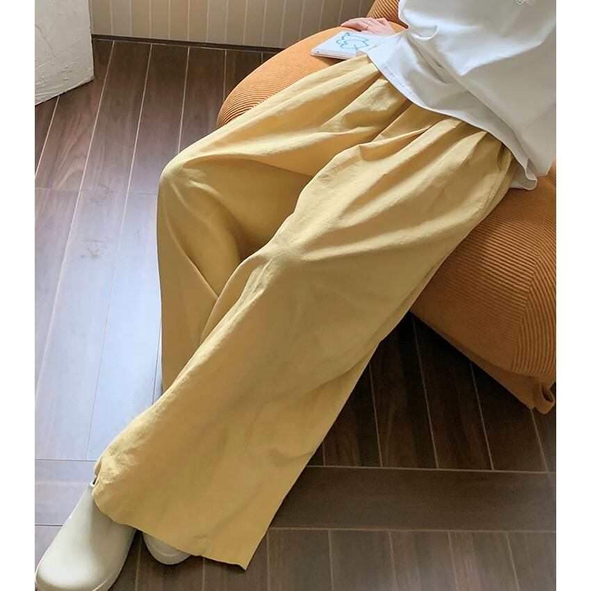 loose fit slim culottes