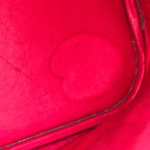 HERMES エルメス ボリード35  キャビアスキン ハンドバッグ レッド A-9923