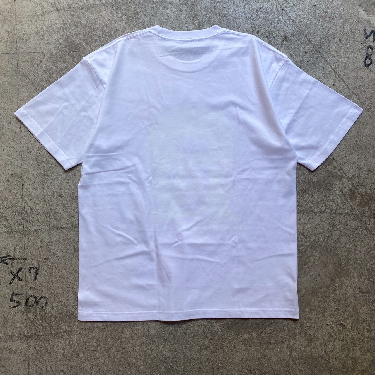 RIVERSIDE BASE 『R.I.P. KING OF POP』 T-SHIRTS WHITE