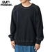 gym master ジムマスター 11oz インディゴスウェット クルーネック メンズ トレーナー 裏毛 綿100％ エイジング 経年変化 ヴィンテージ 春秋冬 G633711 ブラック