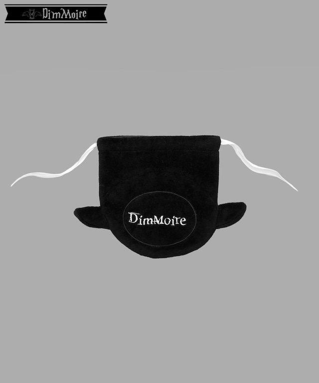 子羊ちゃん巾着ポーチ【Black】