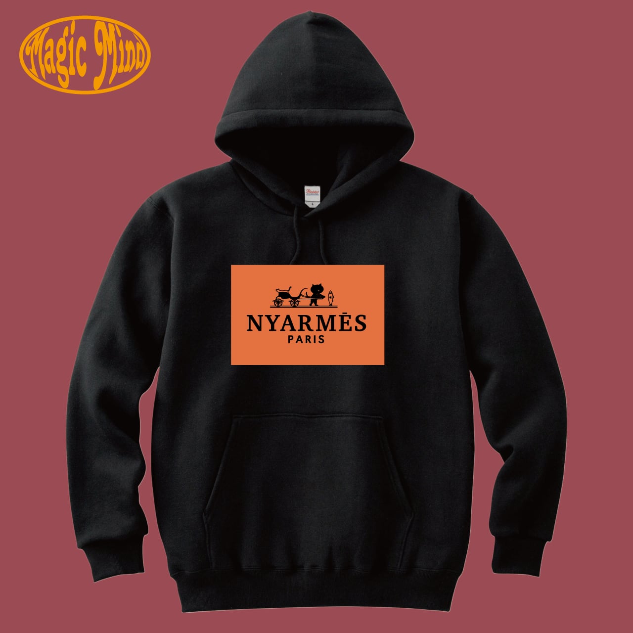 【ニャルメス】ユニセックスパーカー マジックマインド