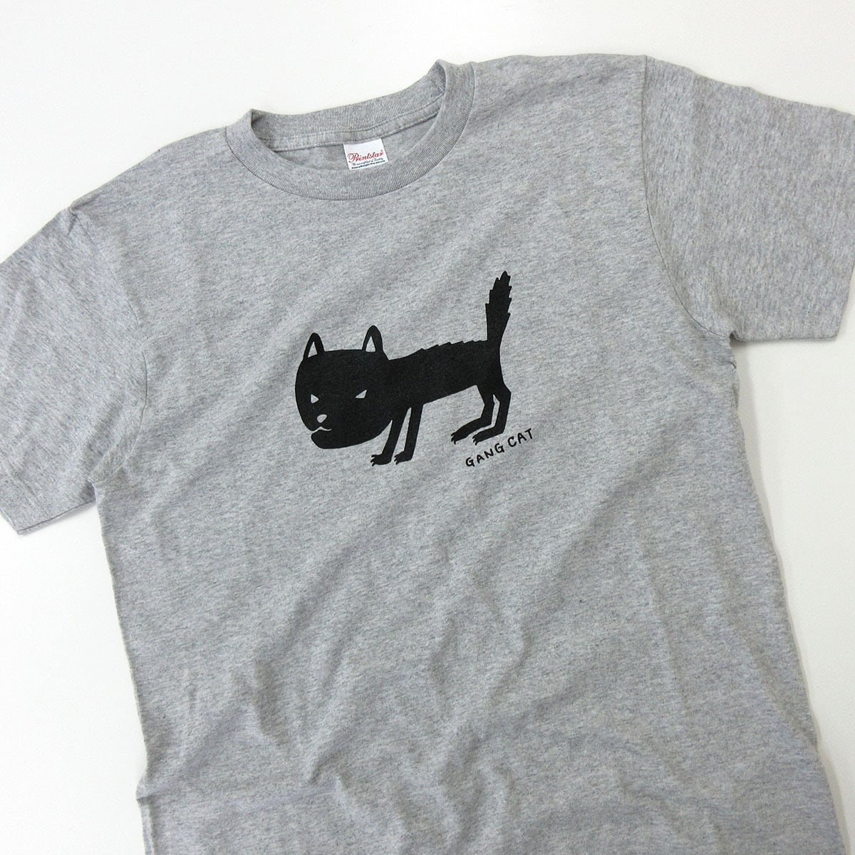 猫 ねこ ギャングキャット Tシャツ cat02 アニマル おもしろ ティーシャツ