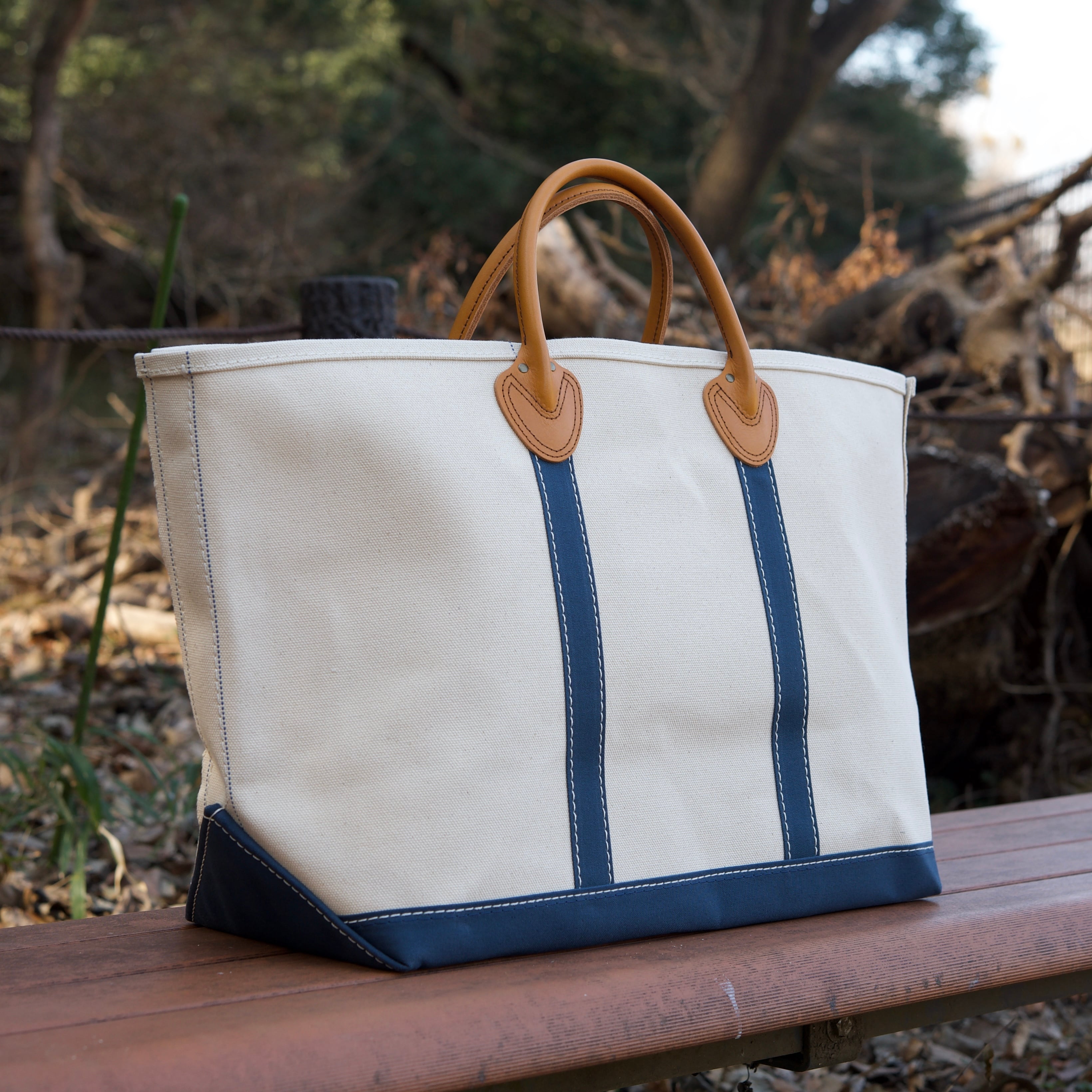 5月販売予定】Leather Handle Tote 80's 