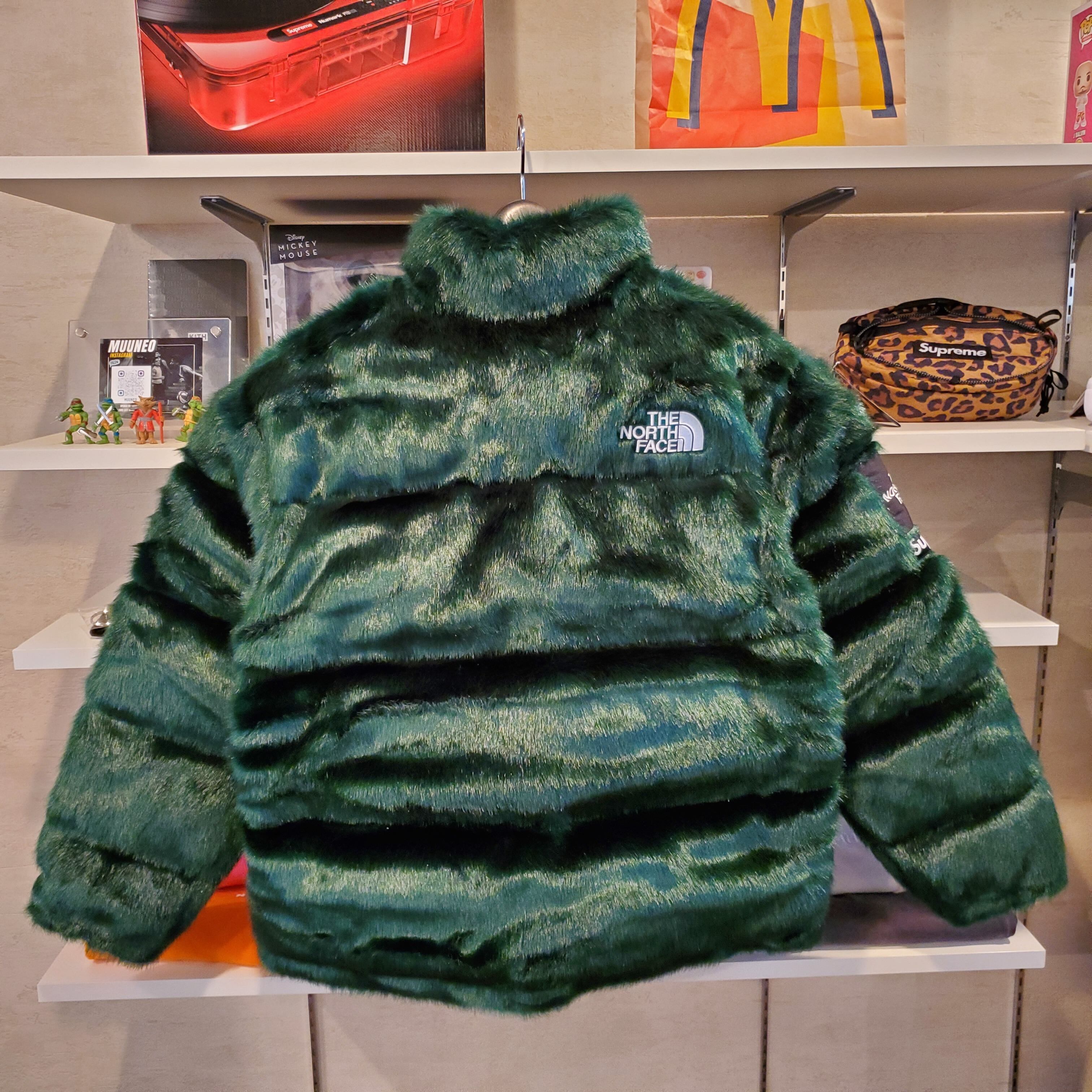 The North Face Faux Fur Nuptse Jacket 