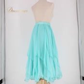 社交ダンス 衣装 スタンダード スカート レッスンウェア レディース U:NA 水色 ブルー系 無地 フォーマル フェミニン 爽やか 練習着 サテン風 二重スカート ふんわり すそ広がり ライトブルー スカイブルー 水色系 ダンス衣装 女性用 チャチャ ワルツ タンゴ 練習用 レッスン用 発表会用 舞台衣装 フォーマルウェア 上品 シフォン風 風通し おしゃれ エレガント きれいめ フリル裾 動きやすい オシャレ 羽織なし スカート単品 ファスナー付き