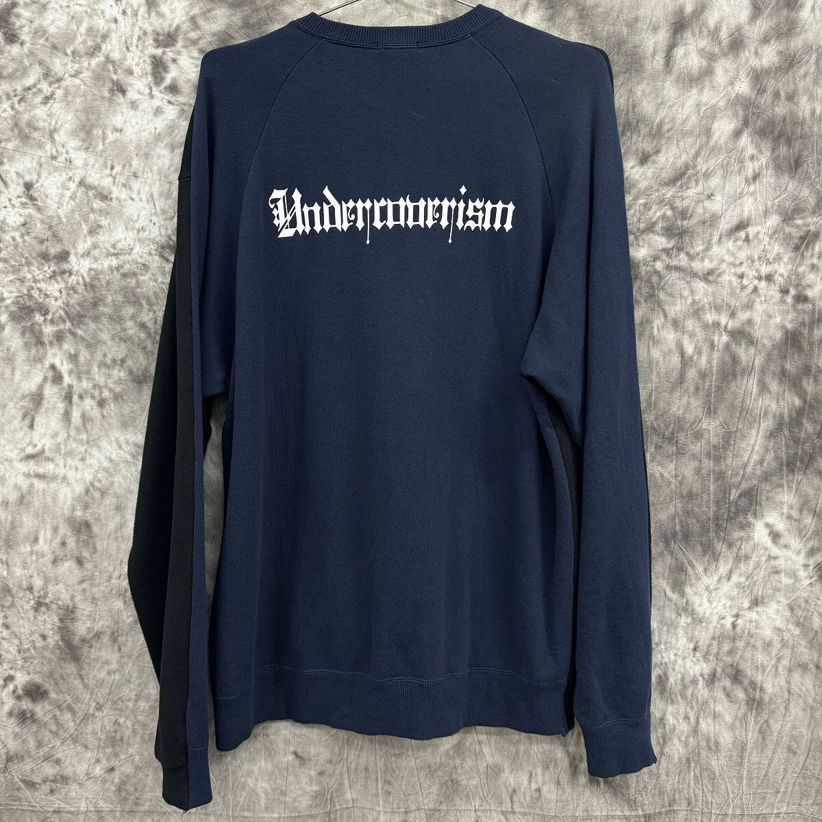 Undercoverism/アンダーカバーイズム 前後配色切替 スウェット 