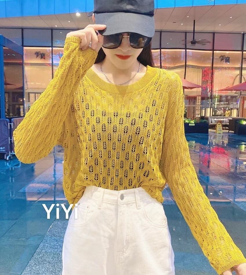 柄編みニット　AJ111-9023