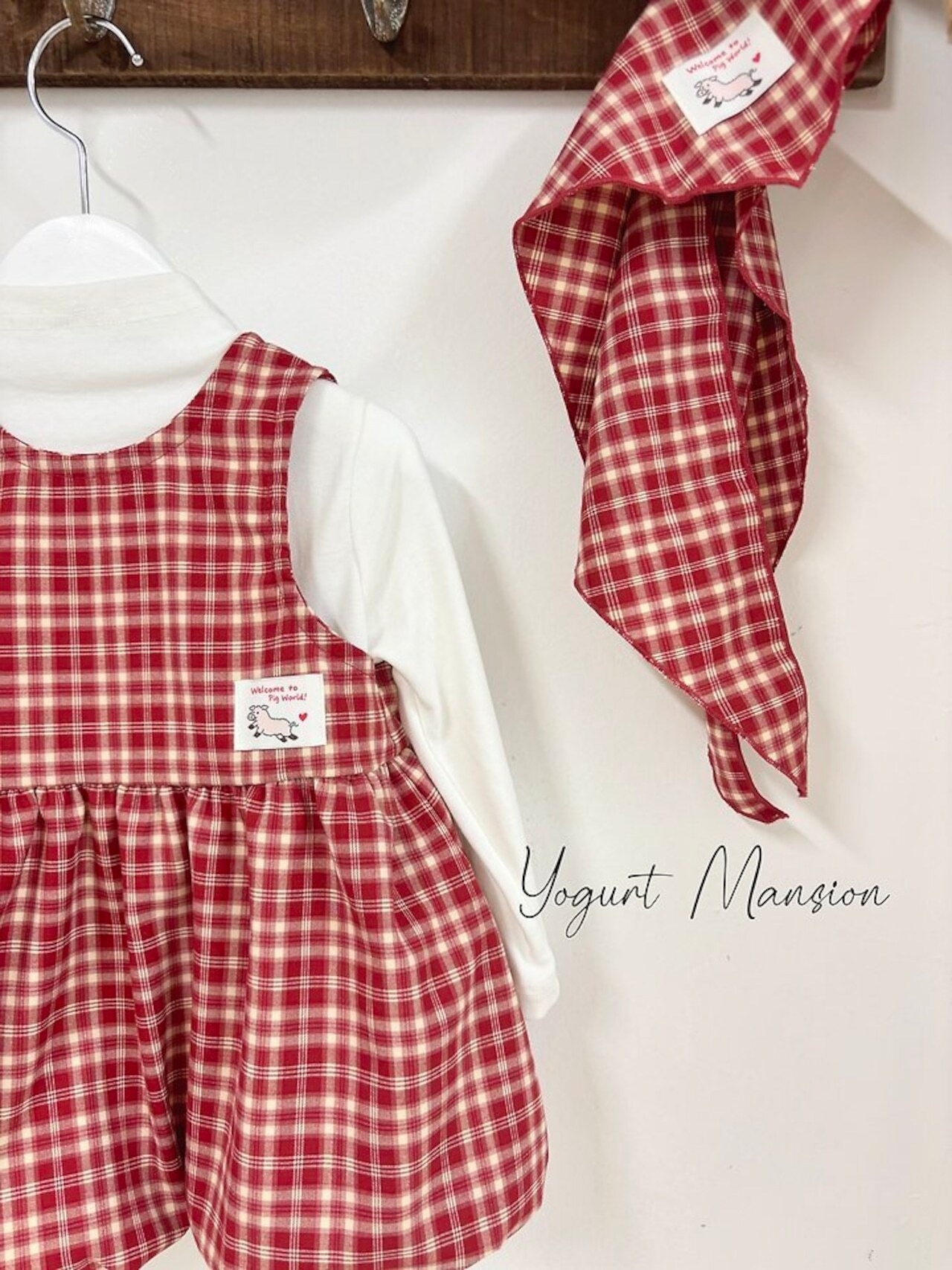 韓国子供服 / 26Autumn / 〖取寄〗Yogurt Mansion /Yomi ワンピース / キッズ服 *XS~JM*