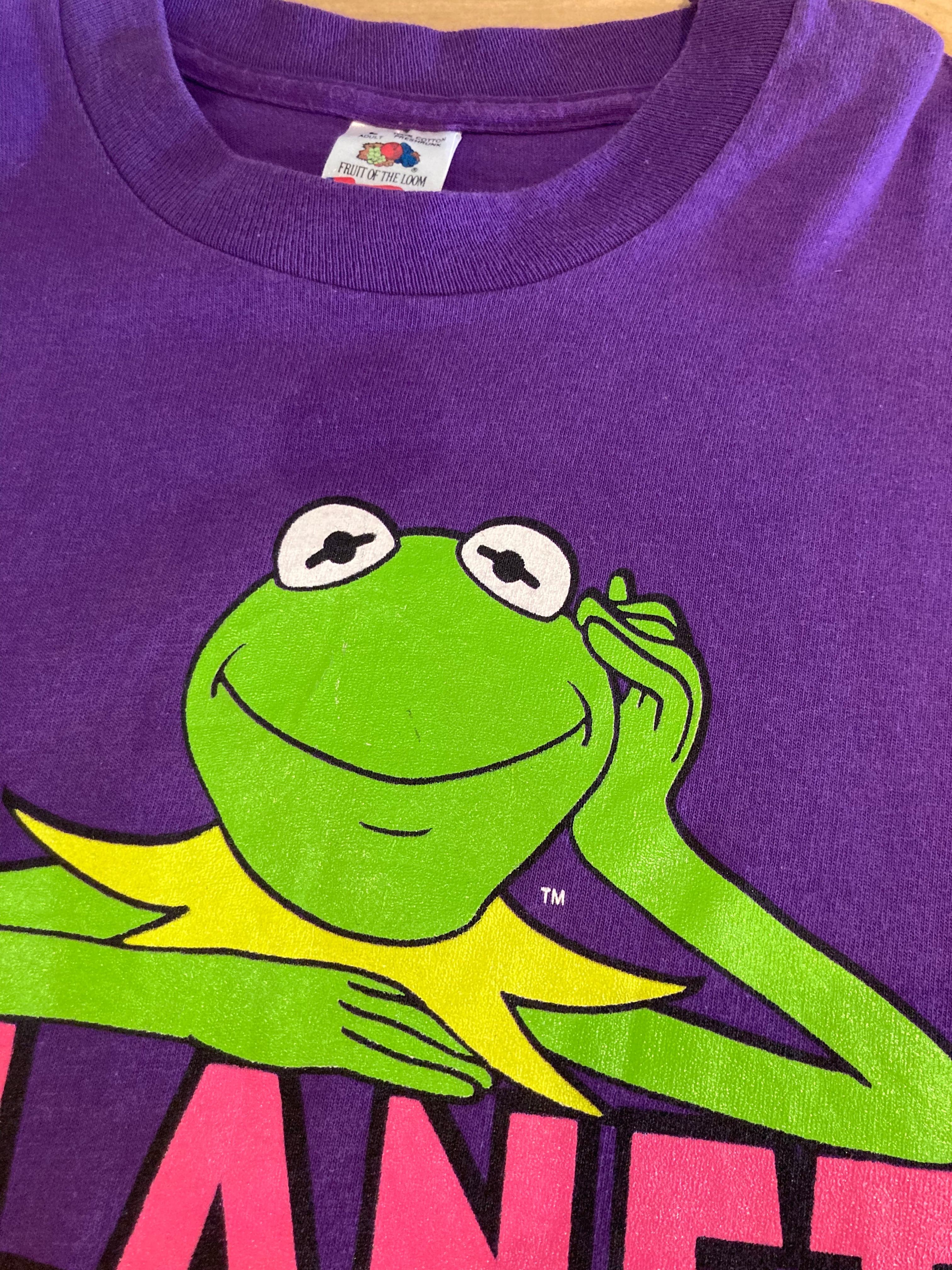 90s planet Kermit T-shirt プラネットカーミット Tシャツ 90s planet Kermit T-shirt プラネットカーミット Tシャツ