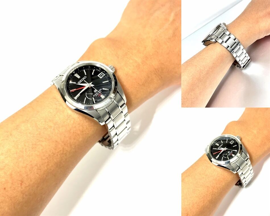 GRAND SEIKO グランドセイコー スプリングドライブ GMT SBGE011 裏スケ