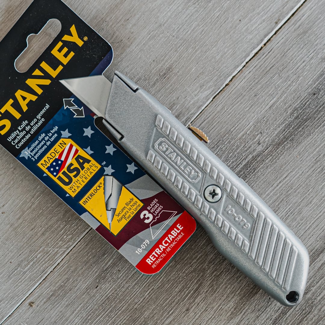 STANLEY／カッター｜CUTTER SILVER | WHATNOT HARDWEAR STORE