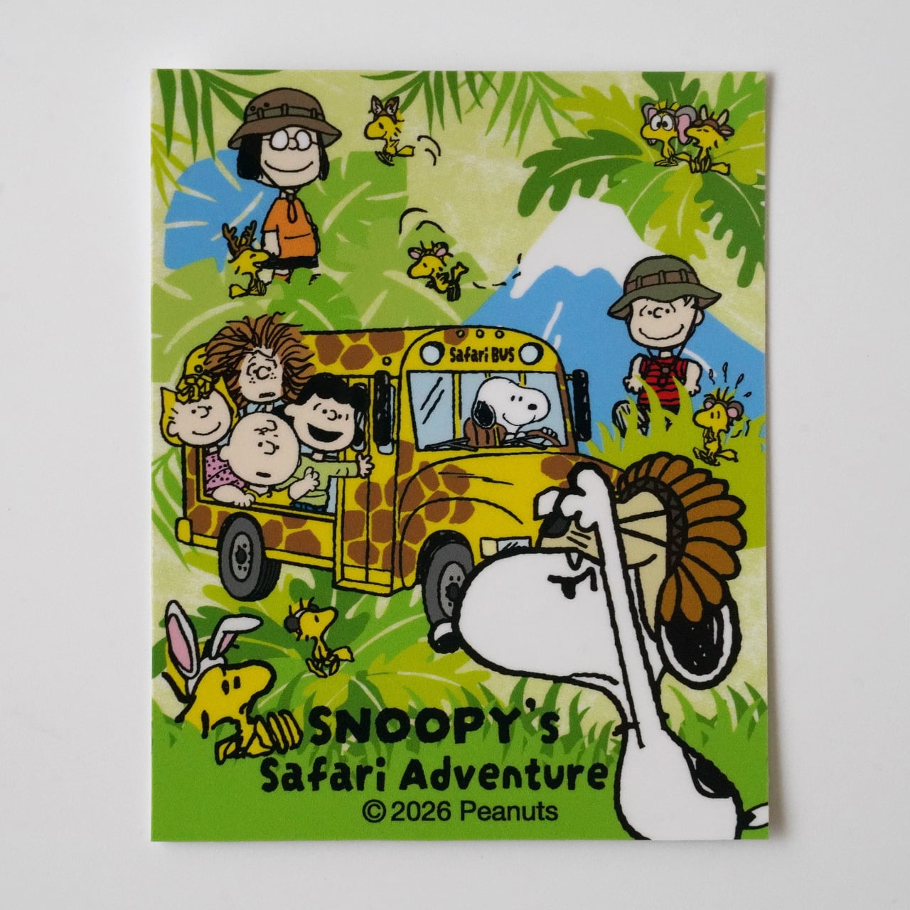 SNOOPY'S Safari Adventure ステッカー | 富士サファリパーク
