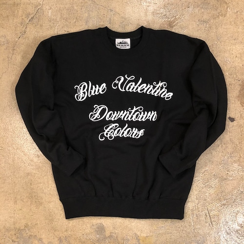 BLUE VALENTINE #Downtoen Colors Crew Neck