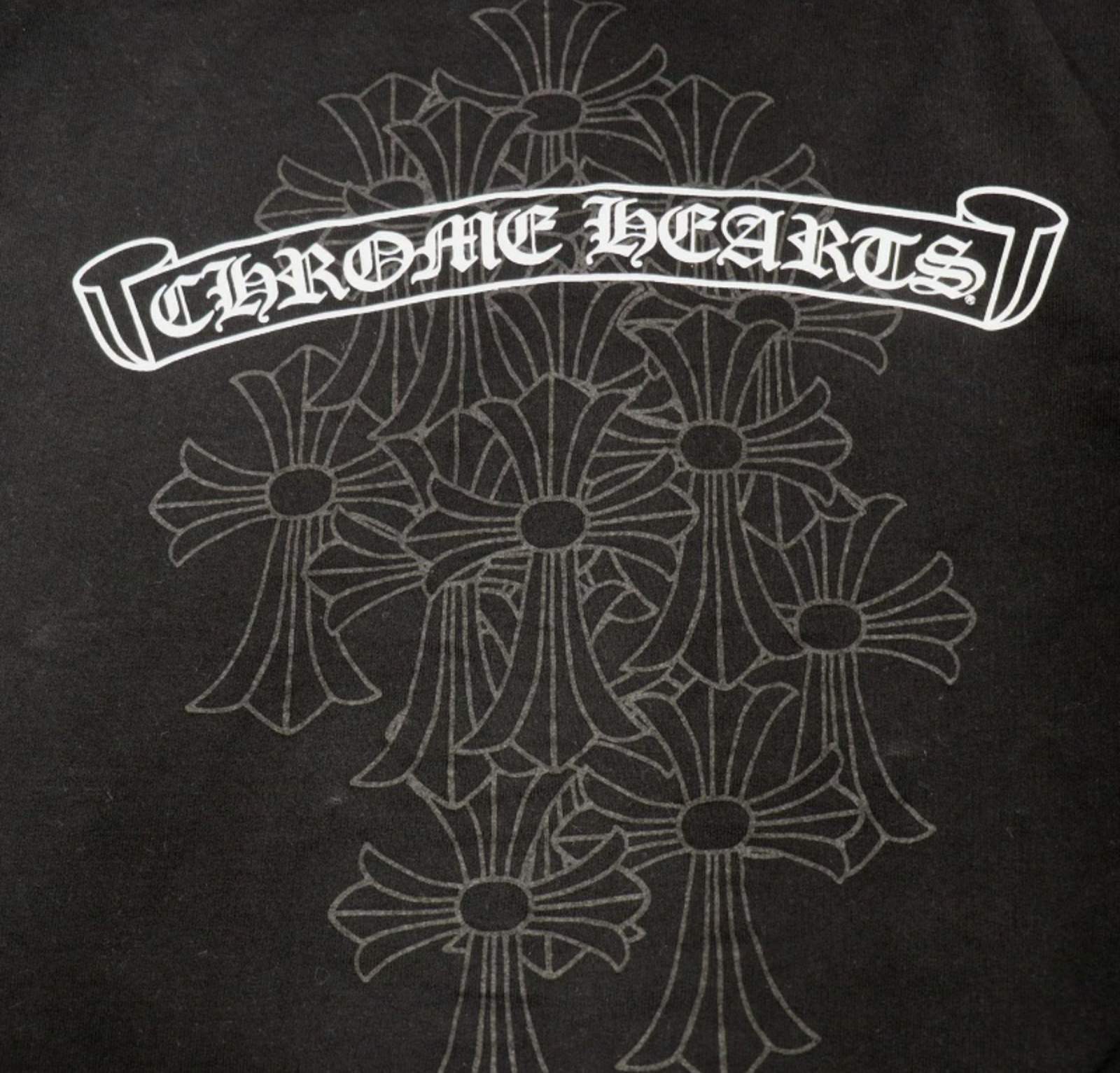 CHROME HEARTS クロムハーツ ダガージップ パーカー セメタリークロス