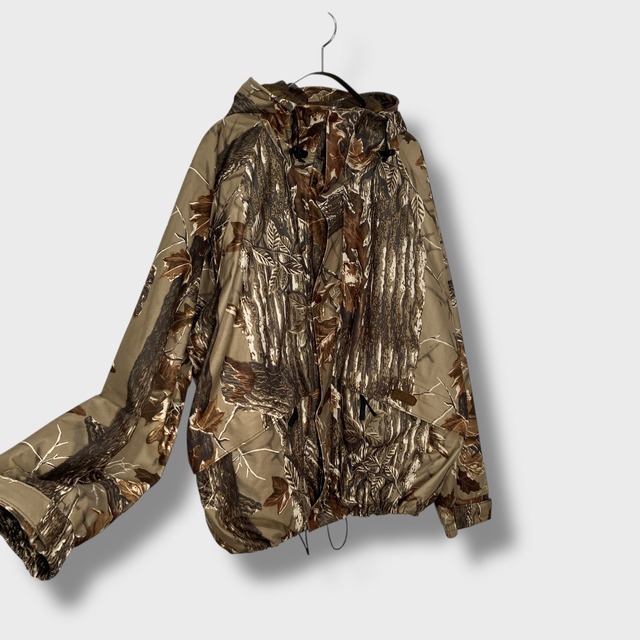 90s USA カベラス　リアルツリーカモ柄パーカージャケット　ゴアテックス　L