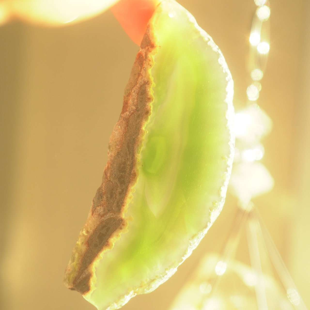 Chocolate Sundae - アゲートヒーリングチャイム / Agate Healing Chime 1299