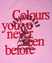 COOLAベアーエンブロイダリールーズTシャツ (PINK) CQ-48032