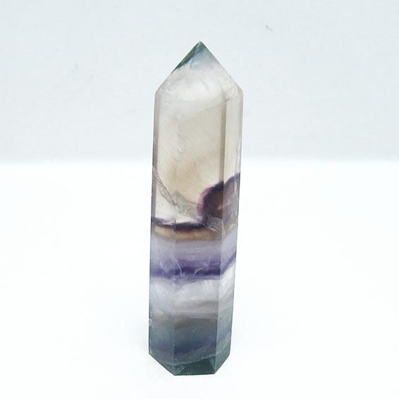 フローライト 蛍石 六角柱 一点物 142-8474