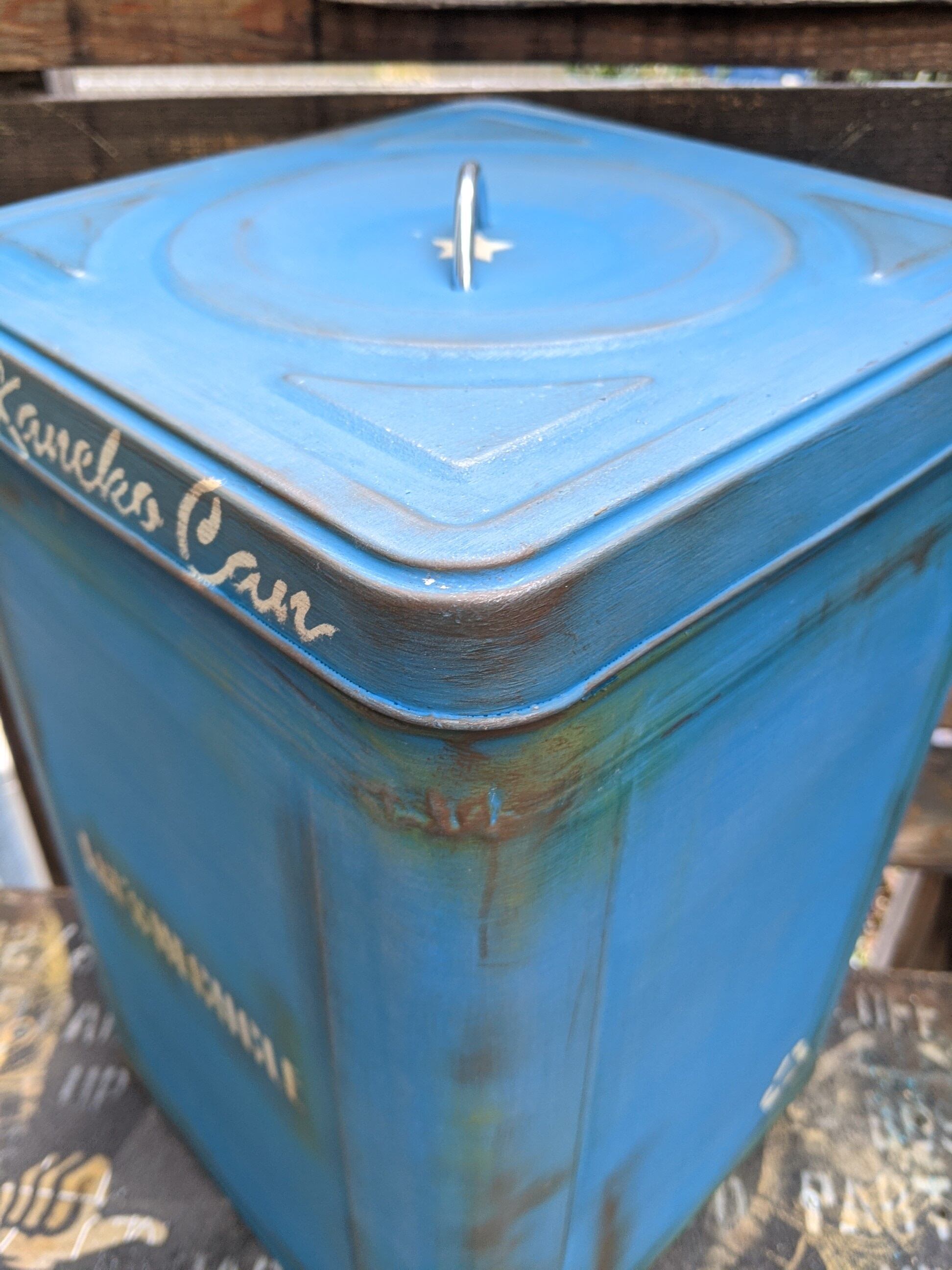 やさグレ一斗缶(ブルー) | Kaneko Can Shop