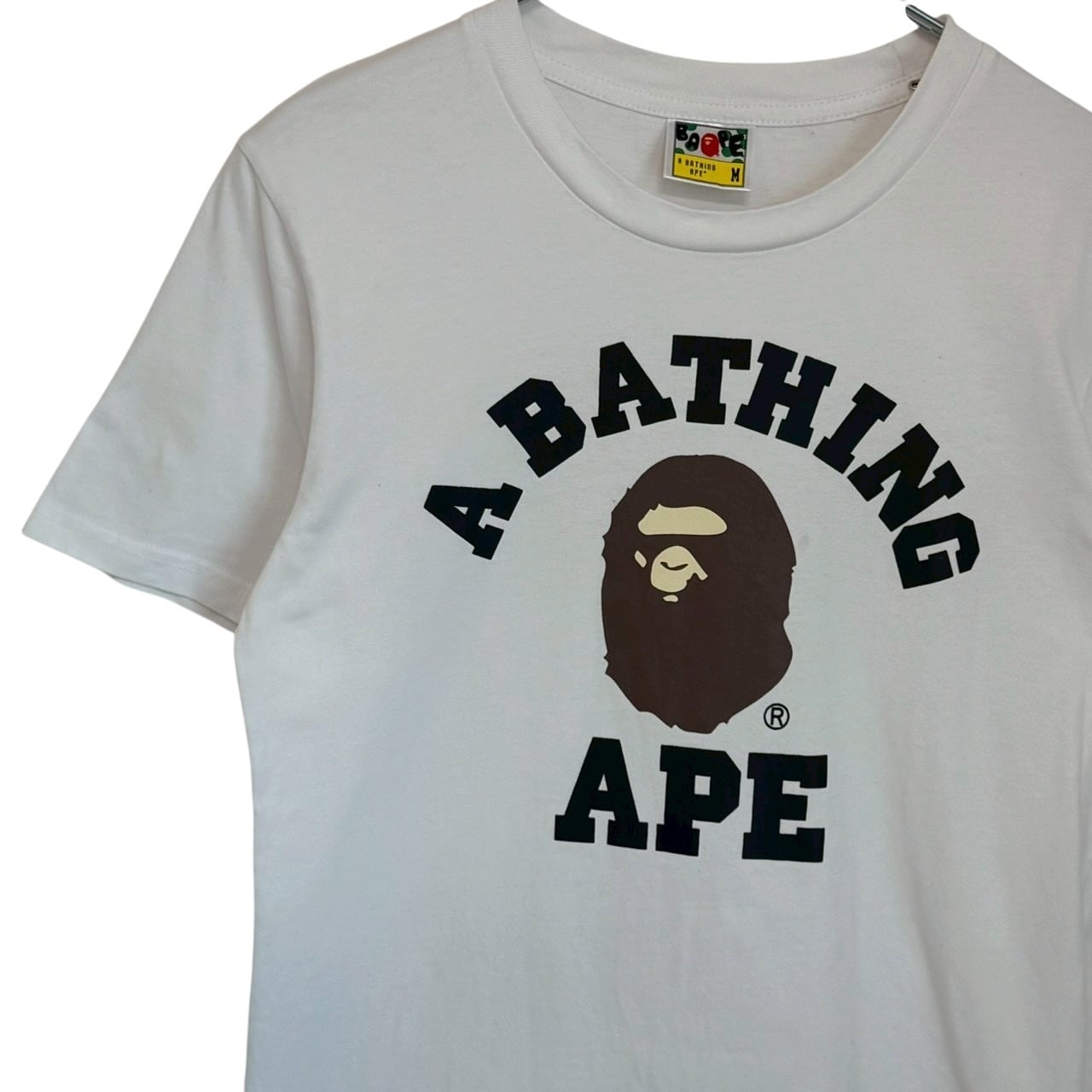 A BATHING APE エイプ Tシャツ M センターロゴ プリントロゴ | 古着屋
