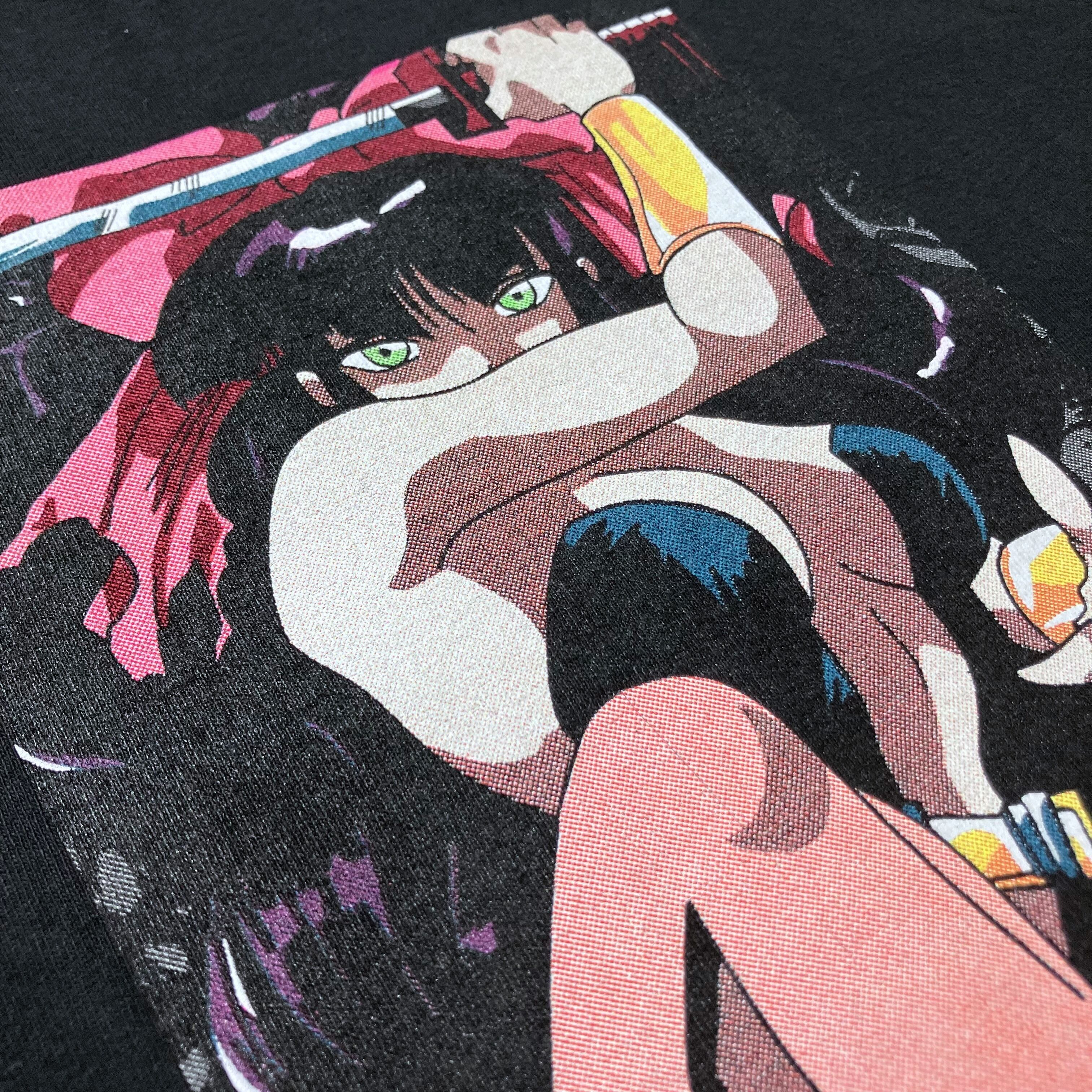 XL】20s LA BLUE GIRL “美童巫女 BOX LOGO” アニメ Tシャツ | Pay ID