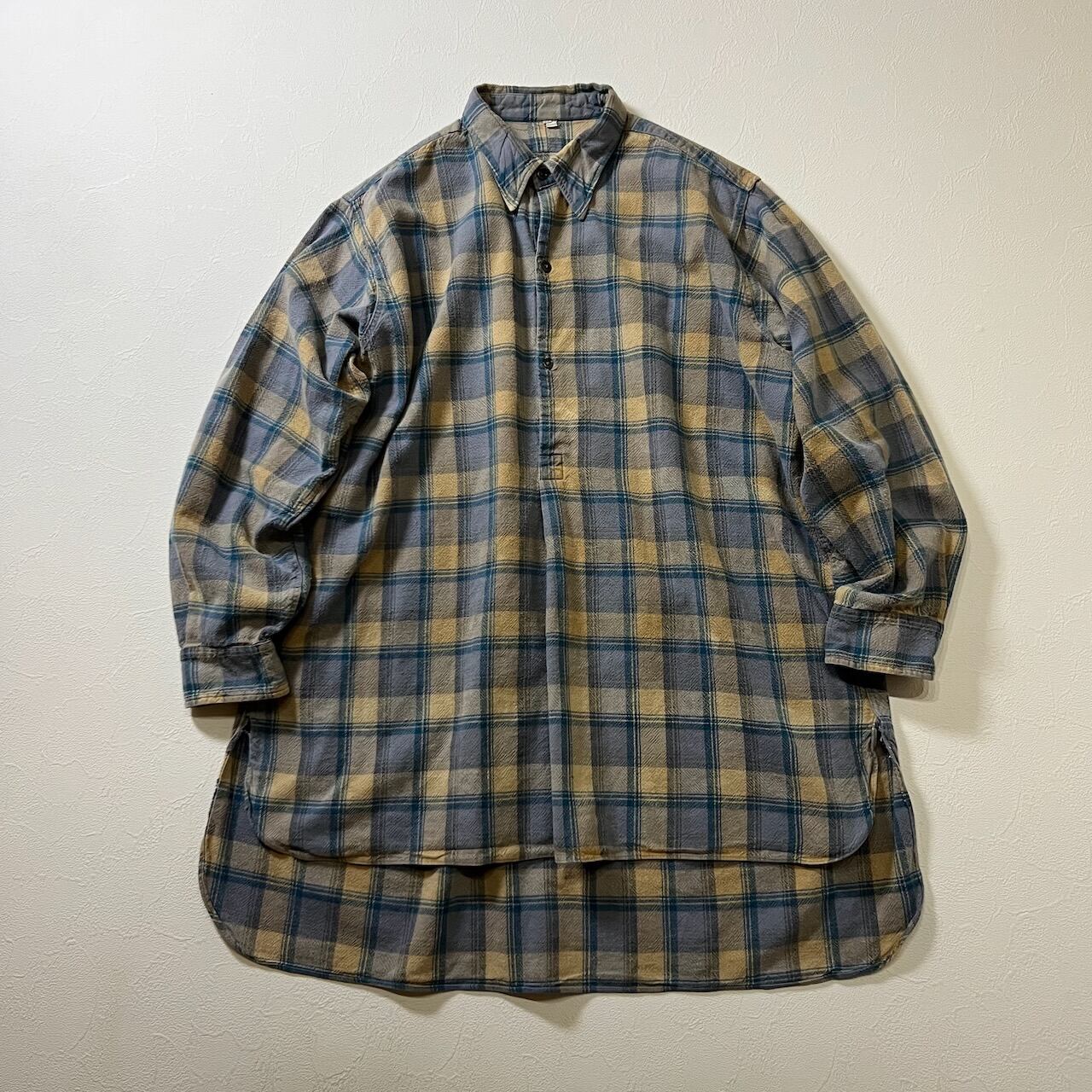 70s USA製 PENDLETON ペンドルトン 開襟 フラップポケット