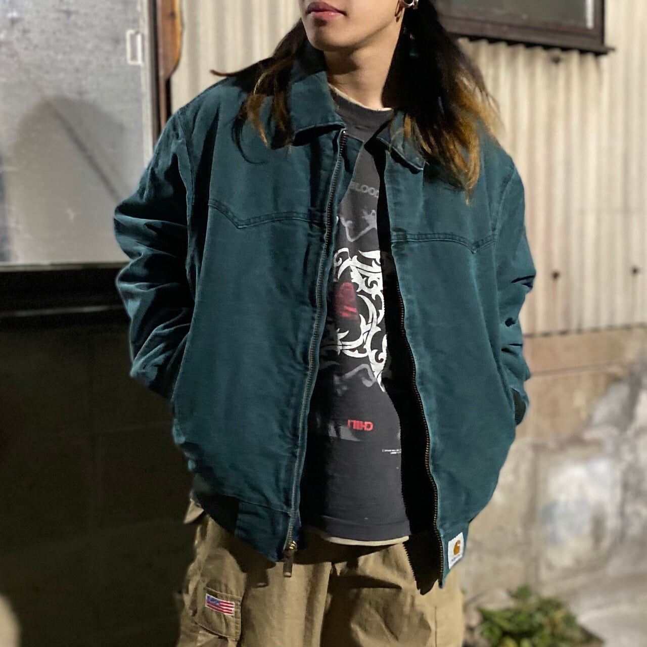 レアカラー 80´s Carhartt Santa Fe Jacket HTG-