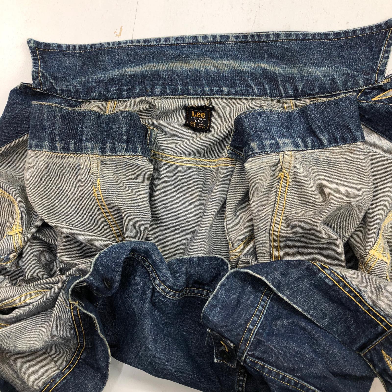 LEE リー 101-J 60年代 USA製 色濃い目 デニム ジャケット トラッカー