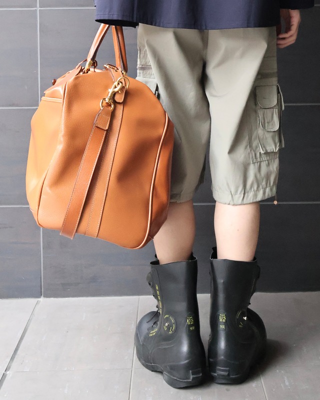 【GUCCI】2-way leather boston bag