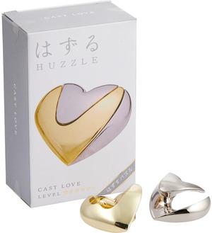 【努力特価】ハナヤマ(HANAYAMA) はずすパズル はずる CAST LOVE (キャスト ラブ) 【難易度レベル1】