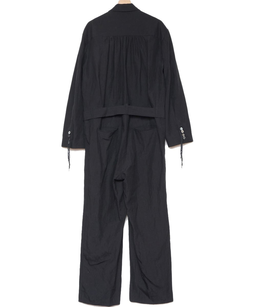 Midorikawa / MID26SS-JK04A JUMP SUIT (BLACK) | AfterSchool