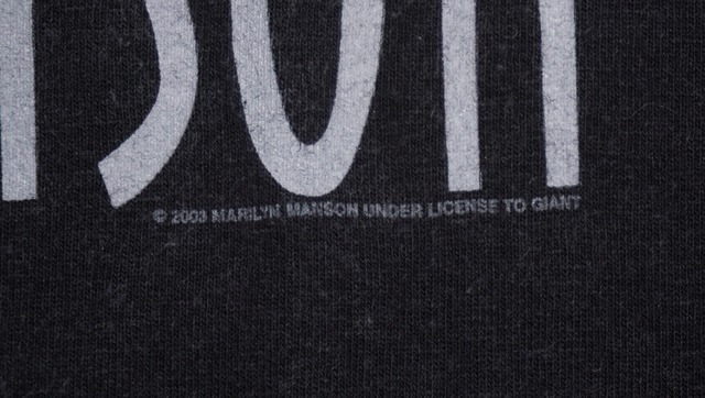 【XXL】マリリンマンソン 2003 ザゴールデンエイジオブグロテスク ヴィンテージTシャツ