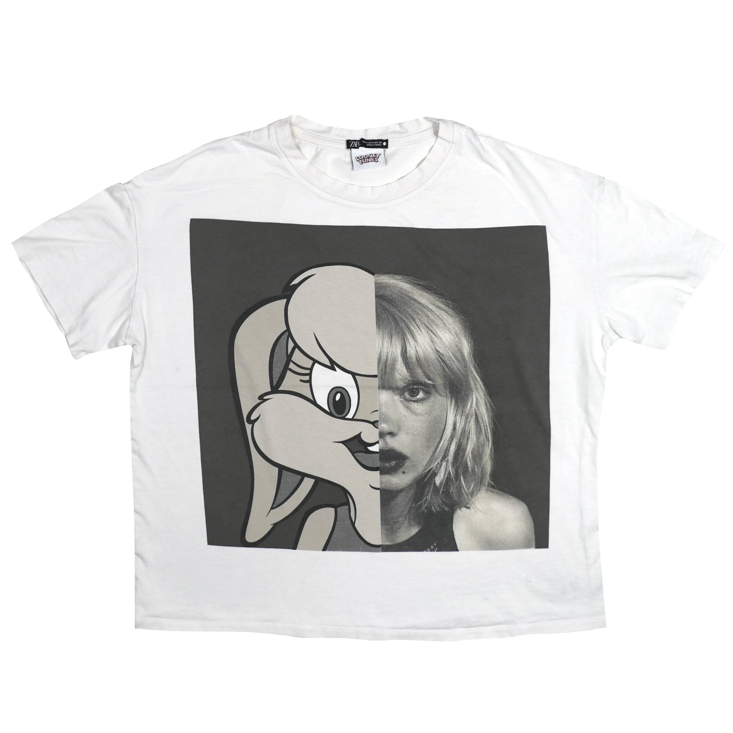 USED【Women’s M】 LOONEY TUNES Lola Bunny Tee / ZARA ©2019