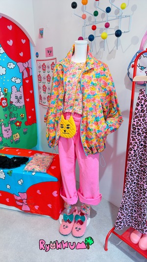 (大人)RYOKKUMi NEON PANTS / NEON PINK