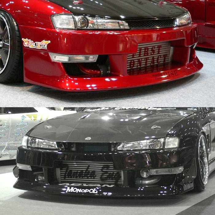 FIRST CONTACT】 FRP製 リアバンパースポイラー NISSAN S14 シルビア