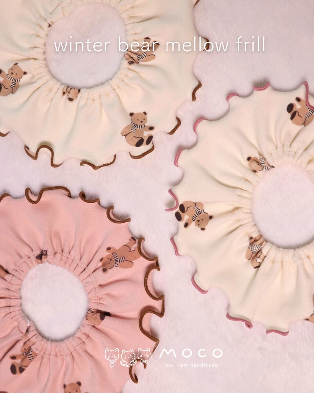winter bear  mellow frill